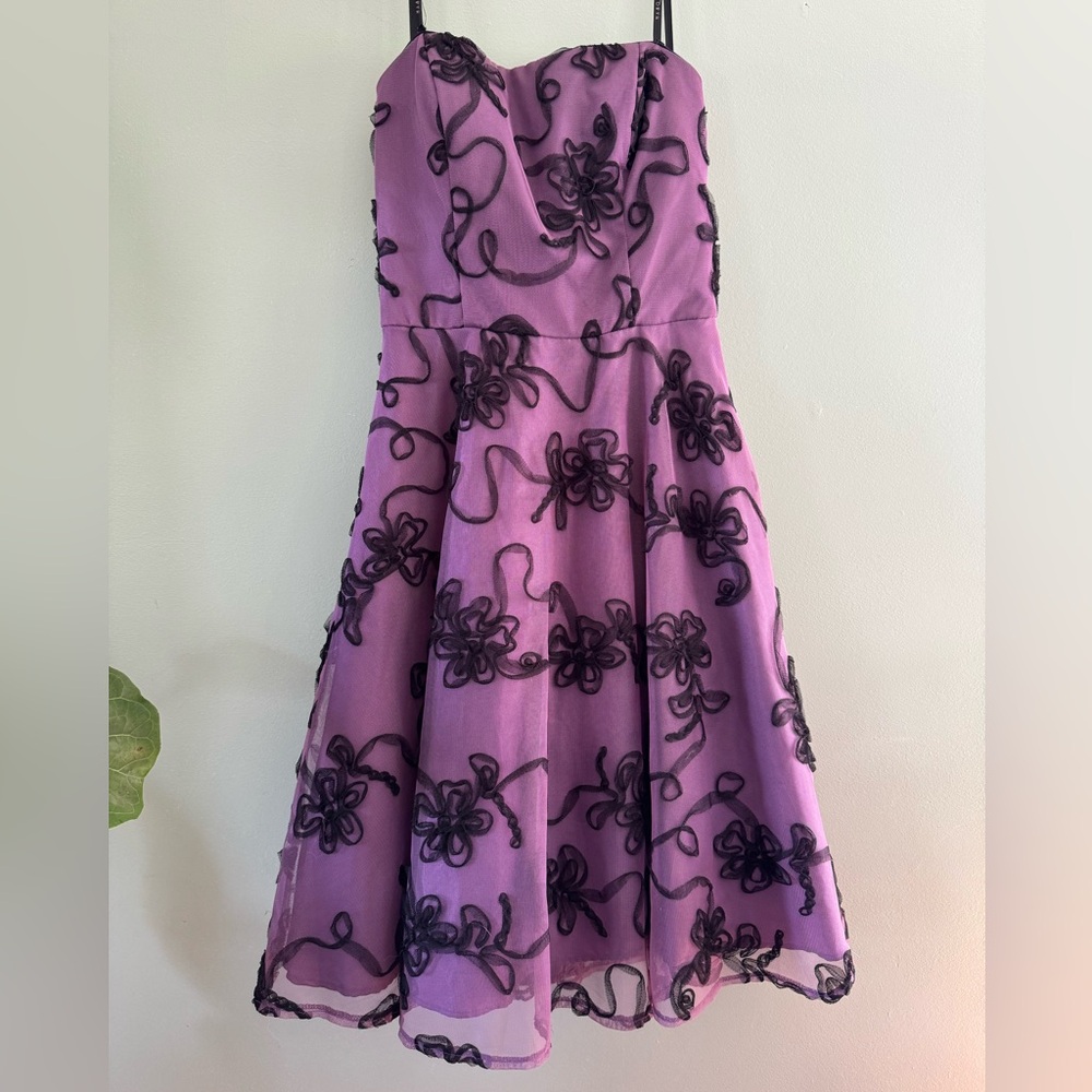 Masquerade vintage floral dress GUC